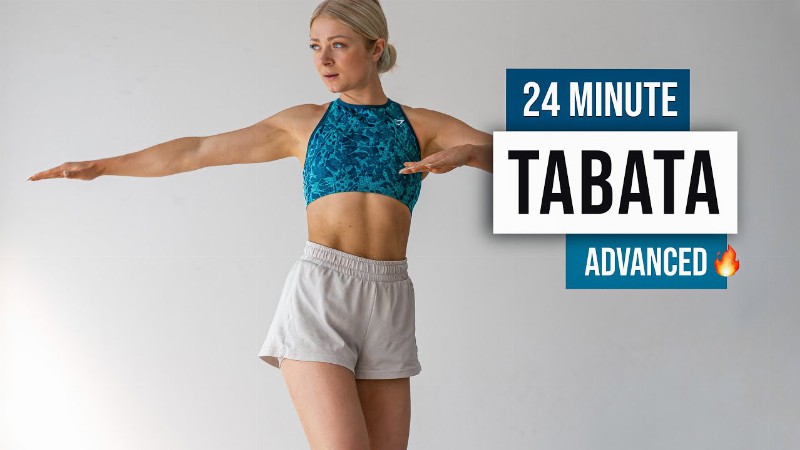 24 Min Tabata Cardio Hiit - Advanced Level Workout No Equipment No Repeat Sweaty Home Workout