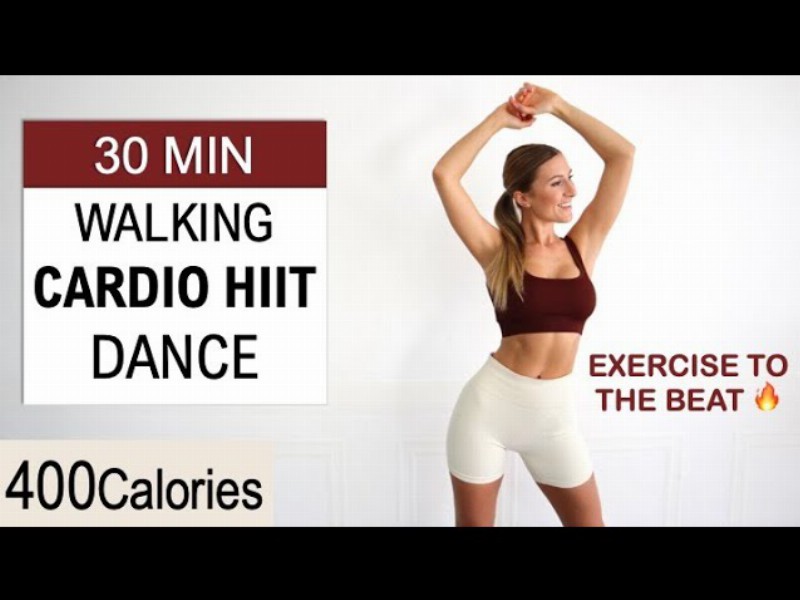 30 Min All Standing No Jumping Cardio Hiit Dance Workout : Burn 400 Calories : Exercise To The Beat