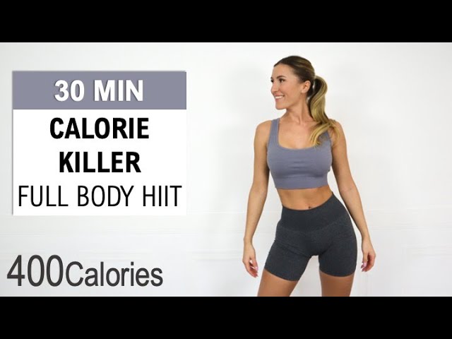 30 Min Calorie Killer Hiit Workout : burn 400+ Calories : Full Body Intense Cardio : Not Repeat