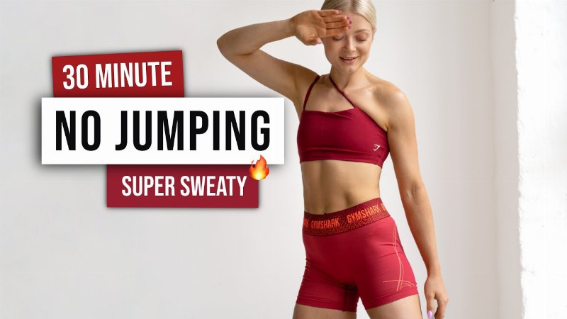 image 0 30 Min Intense No Jumping Hiit Workout - No Equipment - Full Body Low Impact Sweaty Home Workout