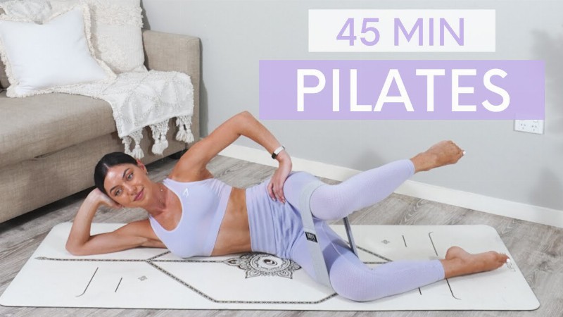 45 Min Full Body Workout :: At-home Pilates (mini Resistance Band)