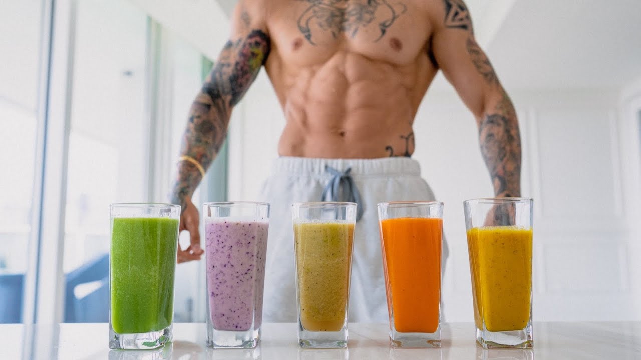 image 0 5 Healthy Smoothies : Shredded + Muscle