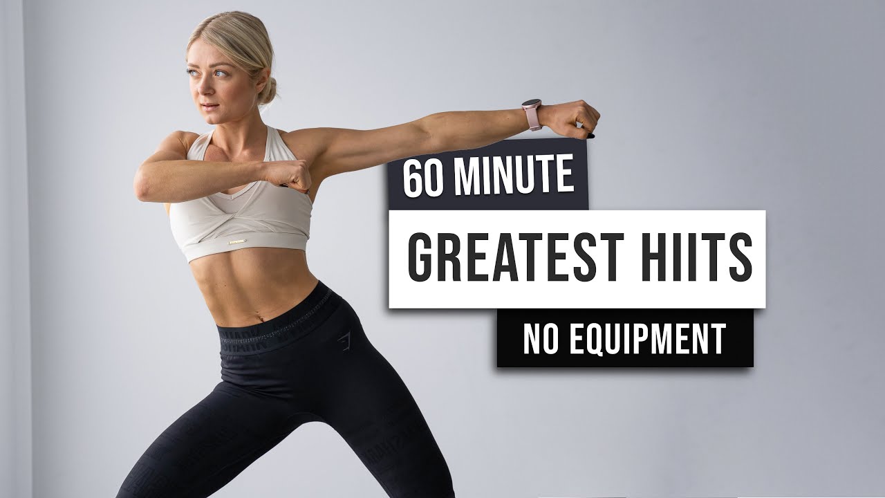 image 0 60 Min Best Of ✨  Workout - Full Body Hiit Cardio + Abs ! No Equipment No Repeat