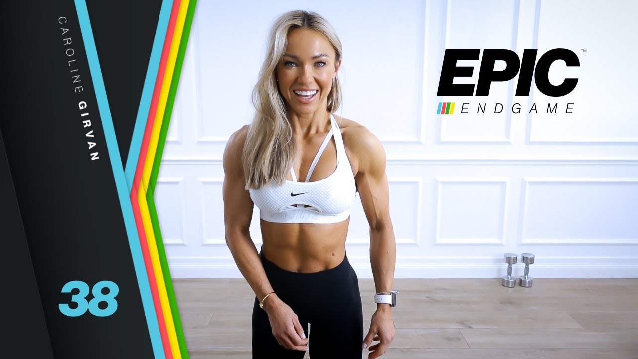 Amazing Arms And Abs Workout With Dumbbells : Epic Endgame Day 38