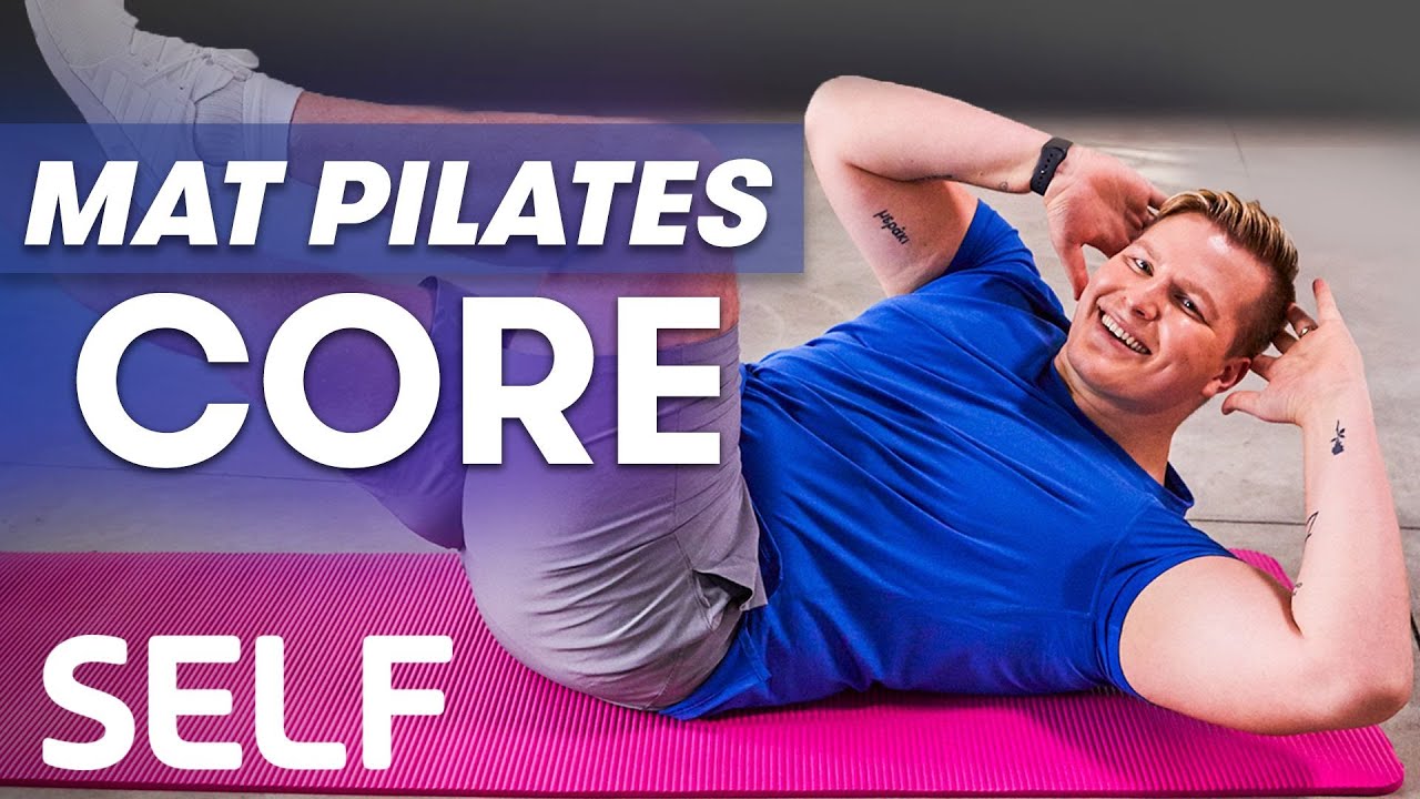 image 0 Beginner Mat Pilates - Core Workout - Class 1 : Sweat With Self