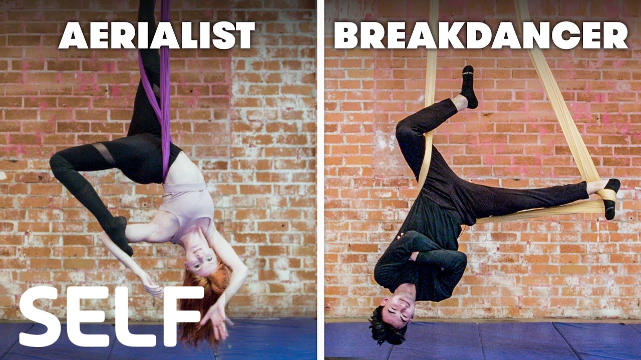 image 0 Breakdancers Try To Keep Up With Aerialists : Self