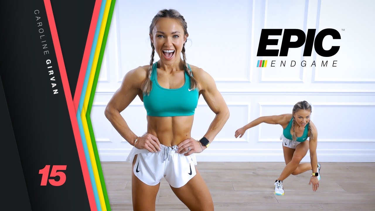 image 0 Crazy Cardio Full Body Workout - No Equipment : Epic Endgame Day 15