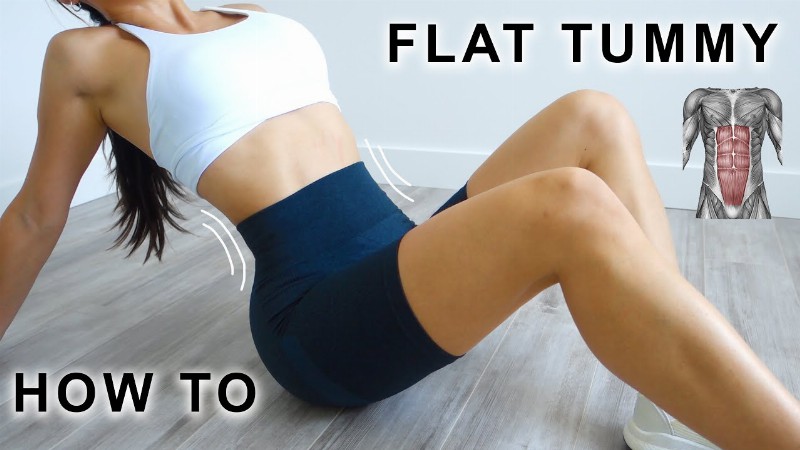 Get A Super Flat Stomach With These Exercises!