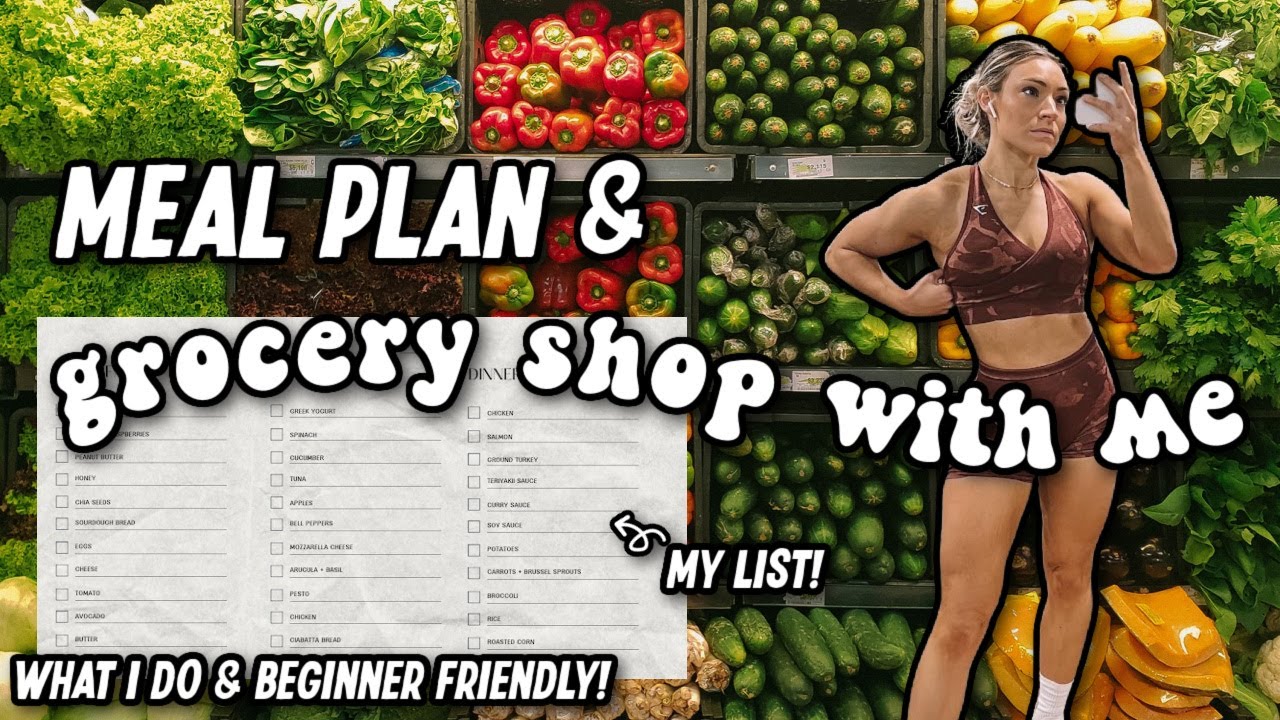 image 0 Grocery Shop With Me! Tips On How To Stay Consistent For Beginners