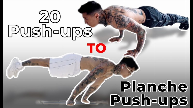 How To Full Planche Pushup : 5 Steps