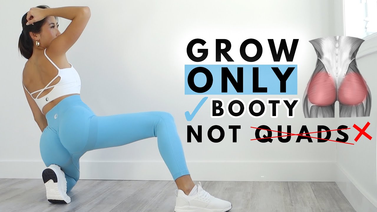 image 0 How To Grow Only Glutes & Not Legs : Booty Isolation Exercises