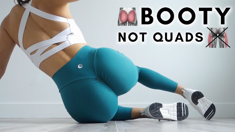 How To Grow Your Glutes & Not Quads : Booty Exercises