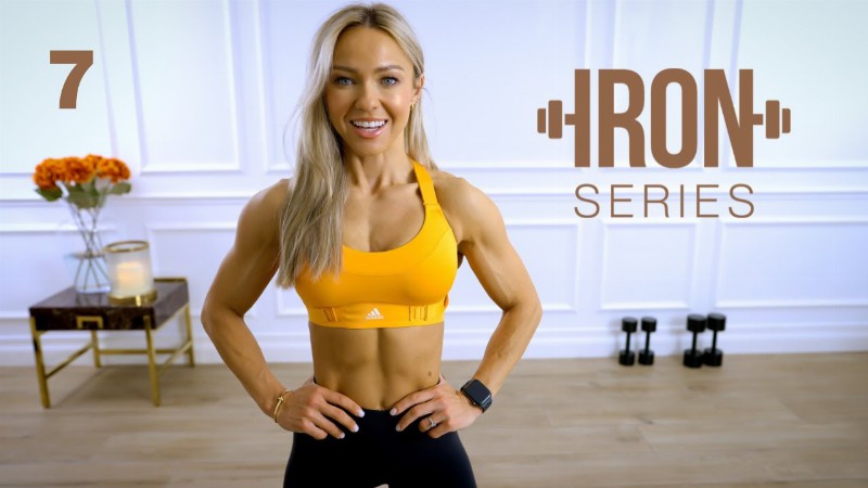 Iron Series 30 Min Shoulders & Triceps Workout - Dumbbells : 7