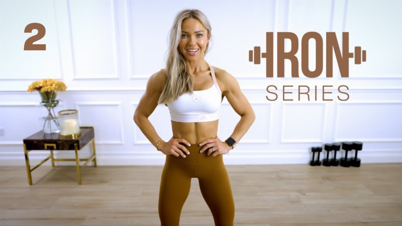Iron Series 30 Min Upper Body Workout - Shoulders Back Chest : 2