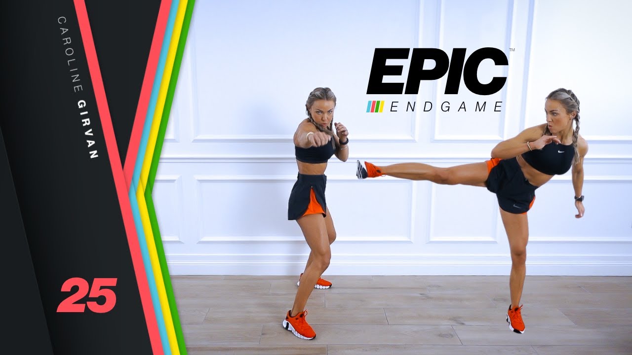 image 0 Knockout Hiit Cardio Full Body Workout : Epic Endgame Day 25
