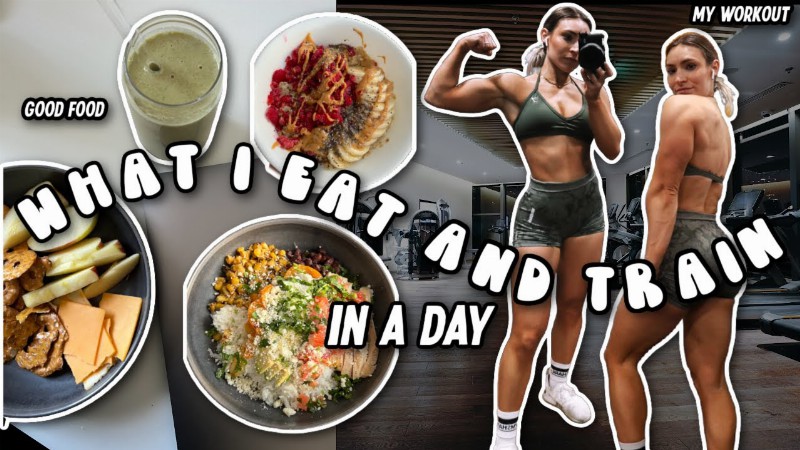 image 0 *old* What I Eat And Train In A Day : Leg Workout & Healthy Meal Ideas