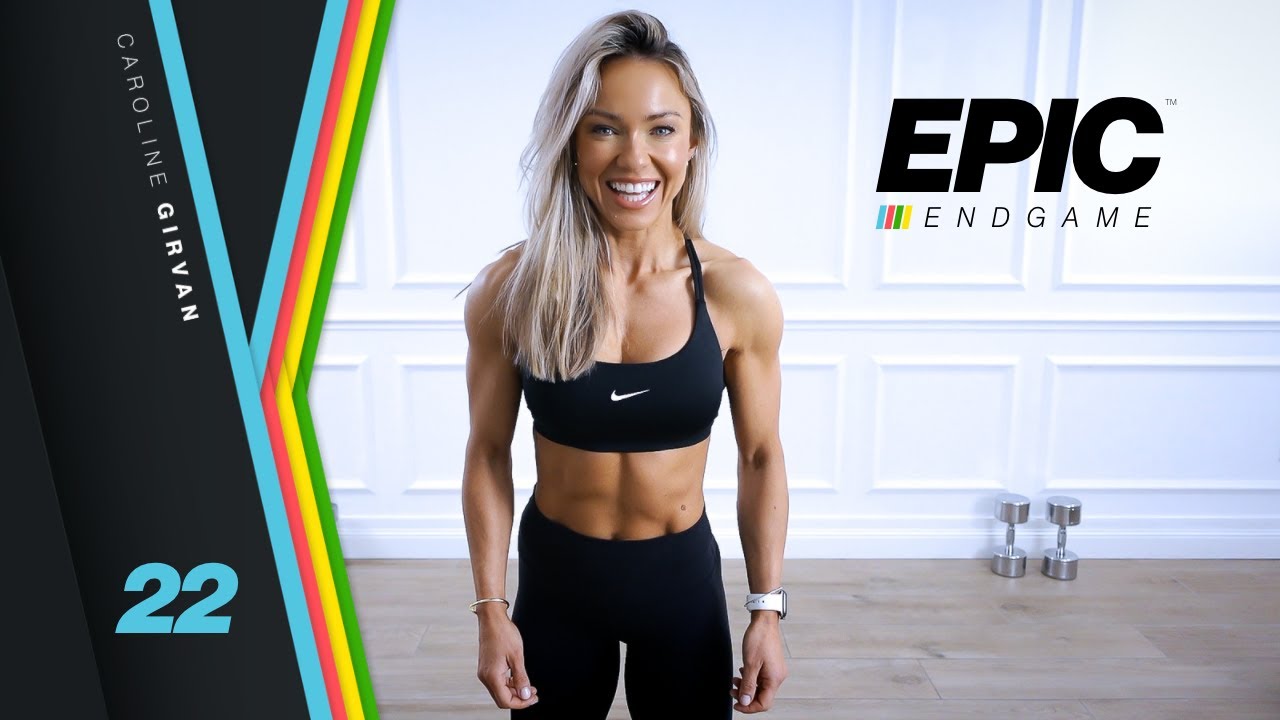 Push Then Pull Dumbbell Upper Body Workout : Epic Endgame Day 22