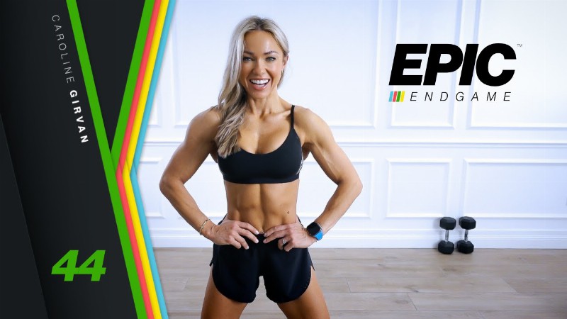 The Flow Full Body Workout With Dumbbells : Epic Endgame Day 44
