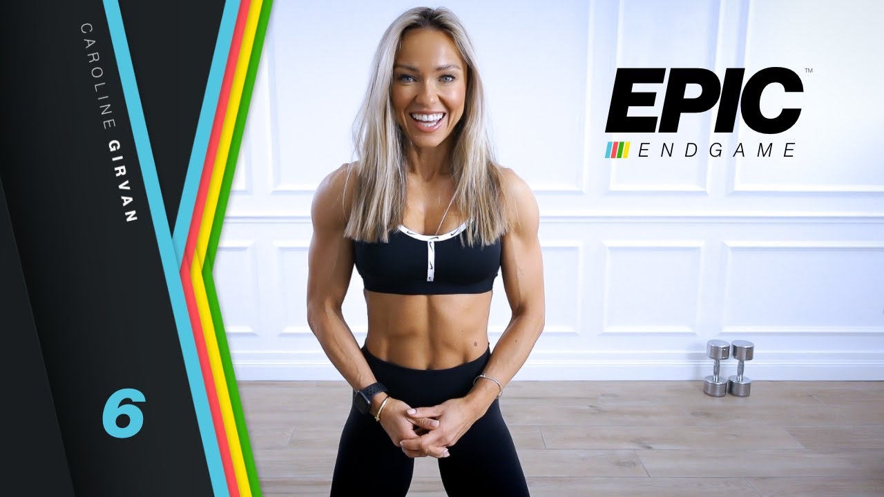 Torched Triceps & Chest Workout - Dumbbells : Epic Endgame Day 6