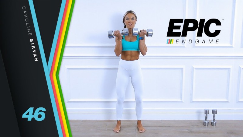 Unbreakable Upper Body Workout - Shoulders Chest & Triceps : Epic Endgame Day 46